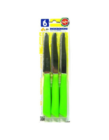 Set coltelli Coltellerie Inox Bonomi 30006VSC Verde