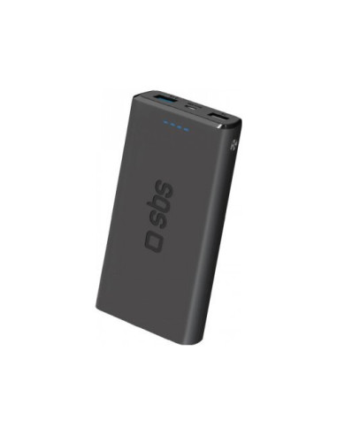 Power bank Sbs TTBB10000FASTK FAST CHARGER 10W Black