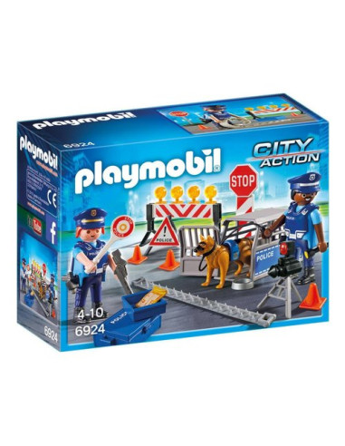 Posto di Blocco Playmobil 6924 POLIZIA