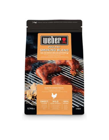 Legna affumicatura Weber 17833 WOOD CHIPS Poultry Smoking Blend