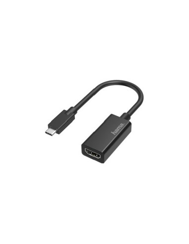 Connettore computer Hama 00200315 Adapter Usb C HDMI Black