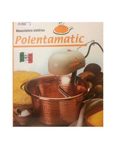 Paiolo Lar 1055 POLENTA MATIC Con motore elettrico Rame