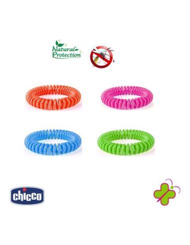 Bracciale antizanzare Chicco 8552 ZANZA NO Assortito