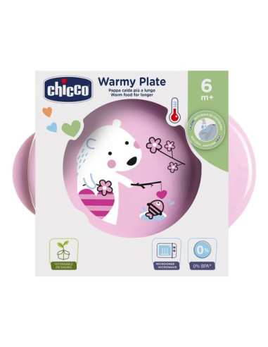 Set pappa Chicco 16000 1 Piatto Fondo Bimba