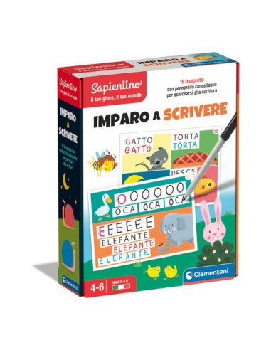 Gioco educativo Clementoni 16142 SAPIENTINO Imparo a Scrivere