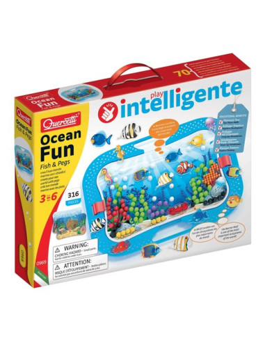 Gioco creativo Quercetti 0969 Chiodini Ocean Fun 320 pz