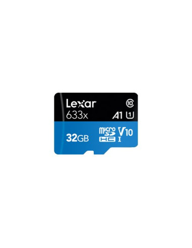 Scheda di memoria Lexar LSDMI32GBB633A HIGH PERFOMANCE 633X Black e Bl