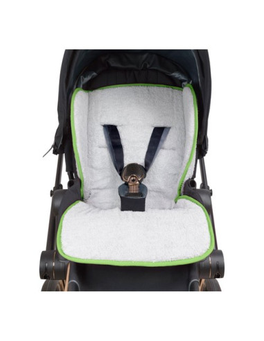 Materassino passeggino Baby Idea 3093V Grigio e Verde