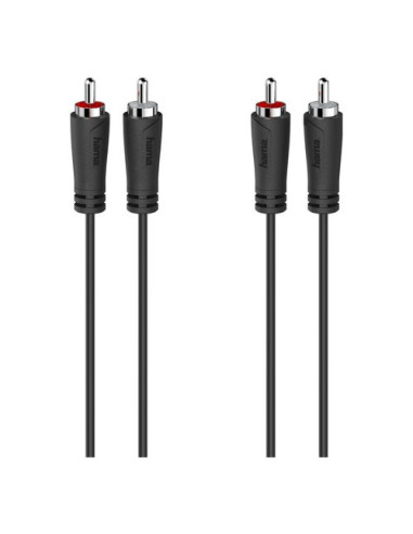 Cavo RCA Hama 00205257 Plugs Nero