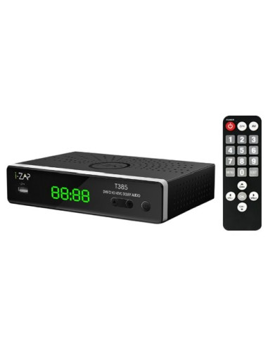 Decoder I Zap T385 Dvb T2 Black