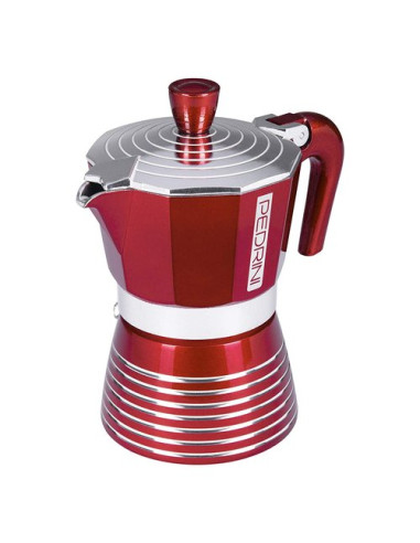 Caffettiera Pedrini 02CF116 INFINITY Rosso