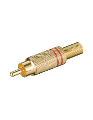 Connettore audio Goobay 11280 Iadap Rca Mr Gold e Red