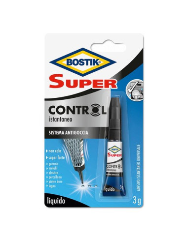 Collante Uhu Bostik D2737 Super Control Trasparente