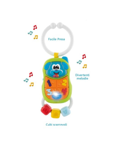 Telefono giocattolo Chicco 00009708000000 BABY SENSES Telefono Del Cuc