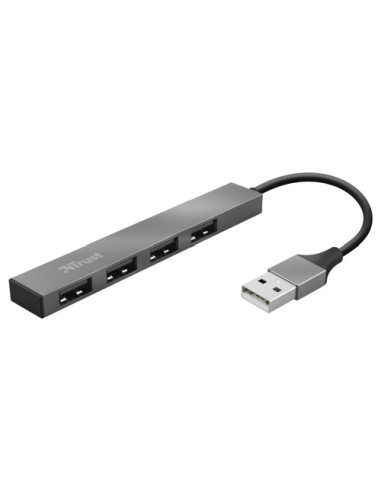 Hub USB Trust 23786 HALYX 2.0 Grey