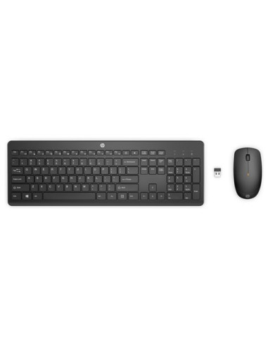 Tastiera e mouse Hp 18H24AA ABZ 230 Combo Black