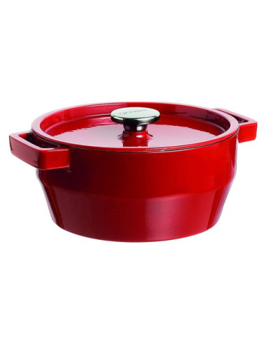 Cocotte Pyrex SC5AC24 6641 Con Coperchio Rosso