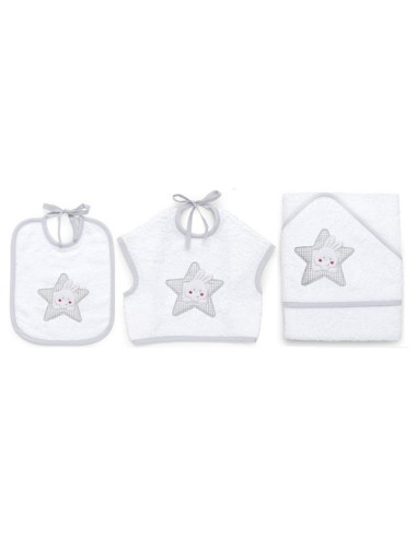 Set bavaglini Italbaby 15 5020 208 STAR Grey