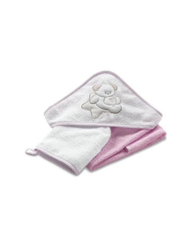 Set asciugamani Italbaby 050 4150 371 SWEET Rosa