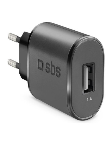 Caricabatterie Sbs TETR1USB1A WALL CHARGER 5W Black