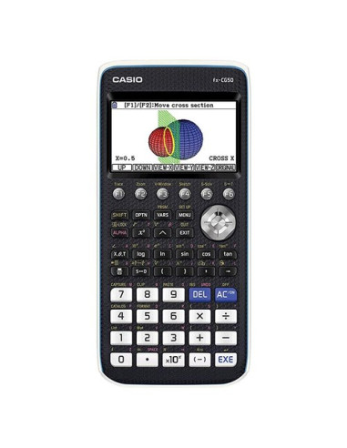 Calcolatrice Casio FX CG50 W EH FX SERIES Natural VPAM Black e White