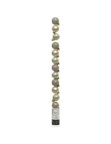 Palline albero Amicasa 9020462 Tubo Sfera Mix Pearl