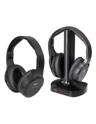 Cuffie wireless Trevi 0F158000 FRS 1580 TW Nero