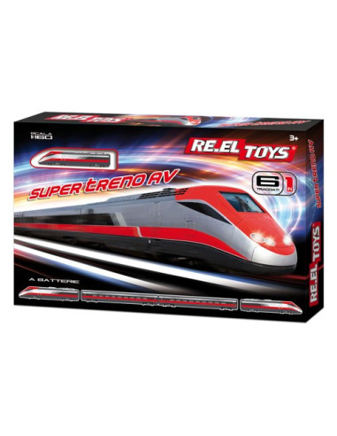 Pista treno Re. El Toys 0323 Super Av 6 tracciati scala 1:60