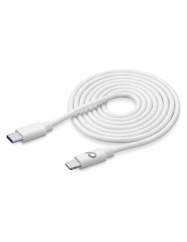 Cavo Lightning Cellular Line USBDATAC2LMFI2MW POWER CABLE Certificato