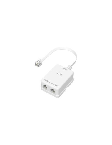 Filtro ADSL Hama 00201161 Rj11 White