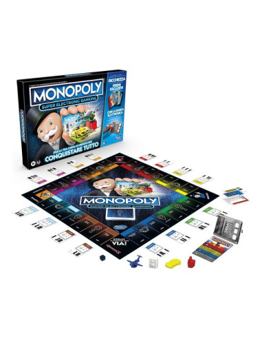 Gioco Hasbro E8978103 GAMING MONOPOLY Banking