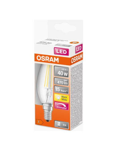 Lampadina led Osram SUPERSTAR Trasparente