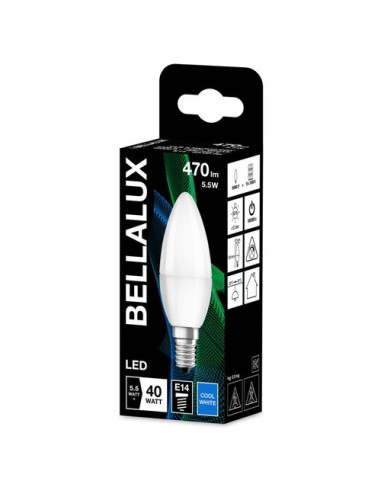 Lampadina led Bellalux Bianco opaco