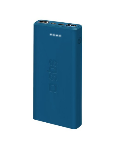 Power bank Sbs TTBB10000FASTA Intelligent Charge Ic Blu