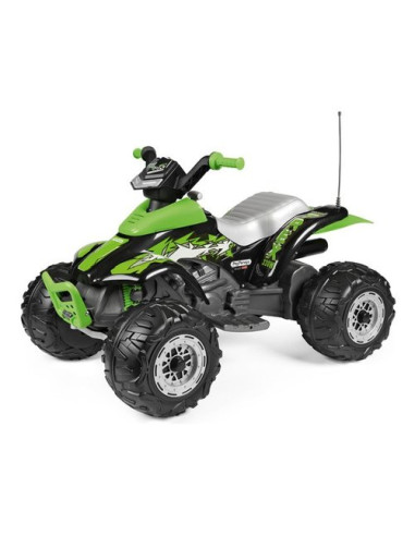 Moto elettrica Peg Perego IGOR01000 Quad Corral T Rex 330W Verde e Ner