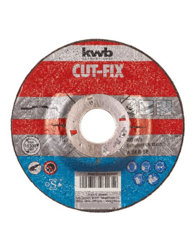 Disco abrasivo per smerigliare Kwb 793265 CUT FIX