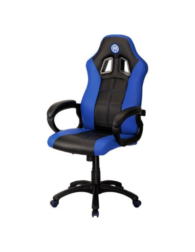 Sedia gaming Qubick ACMU0053 MULTIPIATTAFORMA Fc Inter Black e Blue