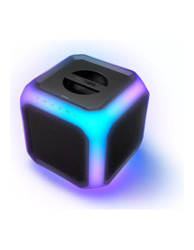 Cassa party Philips TAX7207 10 Cube Bluetooth Black e Silver