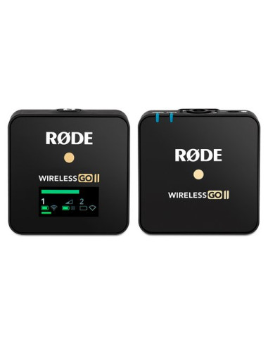 Microfono Rode 400836007 WIRELESS GO Ii Single Black