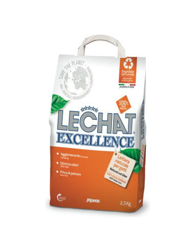 Lettiera gatti Monge 1511 LECHAT EXCELLENCE Mais Agglomerante