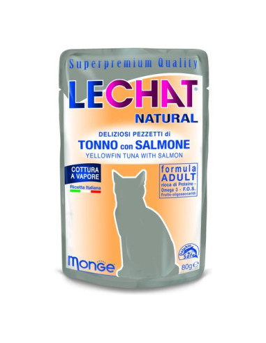 Pezzetti gelatina gatti Monge 0672 LECHAT NATURAL