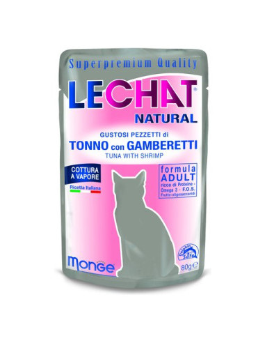 Pezzetti gelatina gatti Monge 0673 LECHAT NATURAL