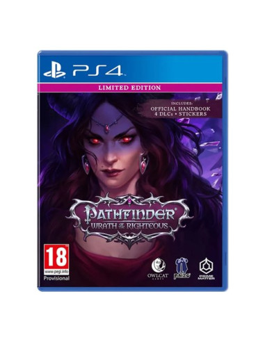 Videogioco Prime Matter 1074026 PLAYSTATION 4 Pathfinder Wrath Of The