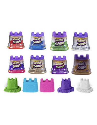 Sabbia creativa Spin Master 6059170 KINETIC SAND Mini Castello Assorti