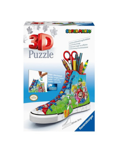 Puzzle Ravensburger 11267 3D Snakers Super Mario