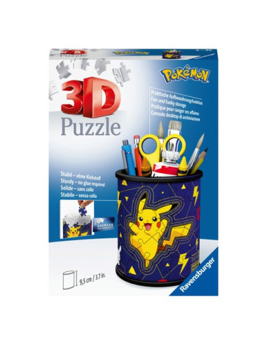 Puzzle Ravensburger 11257 3D Portapenne Pokemon