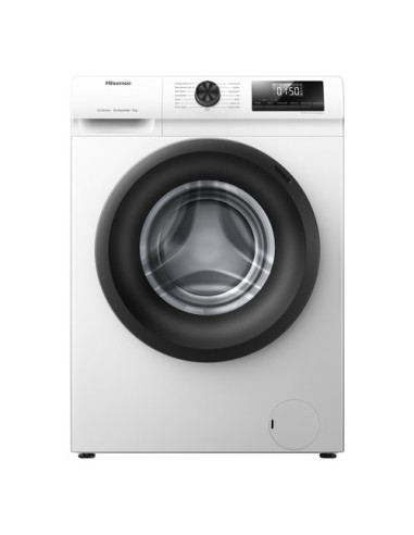 Lavatrice Hisense SERIE WF Wfqp7012Evm Slim Bianco e Nero