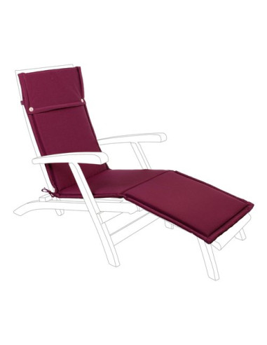 Cuscino chaise long Yes Everyday 0806373 POLY180 Bordeaux