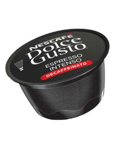 Capsule Nescafè 12523857 DOLCE GUSTO Espresso Intenso Decaffeinato