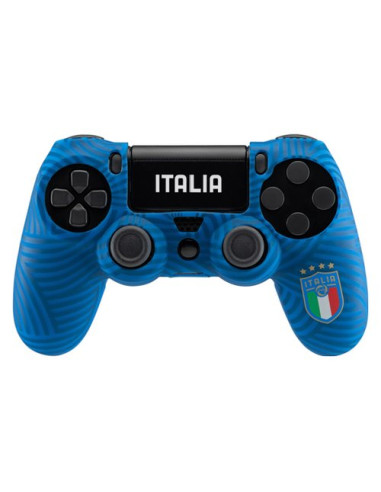 Cover gamepad Qubick ACP40153 PLAYSTATION 4 Figc Italia Blue